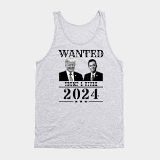 WANTED Trump & Vivek 2024 Tank Top